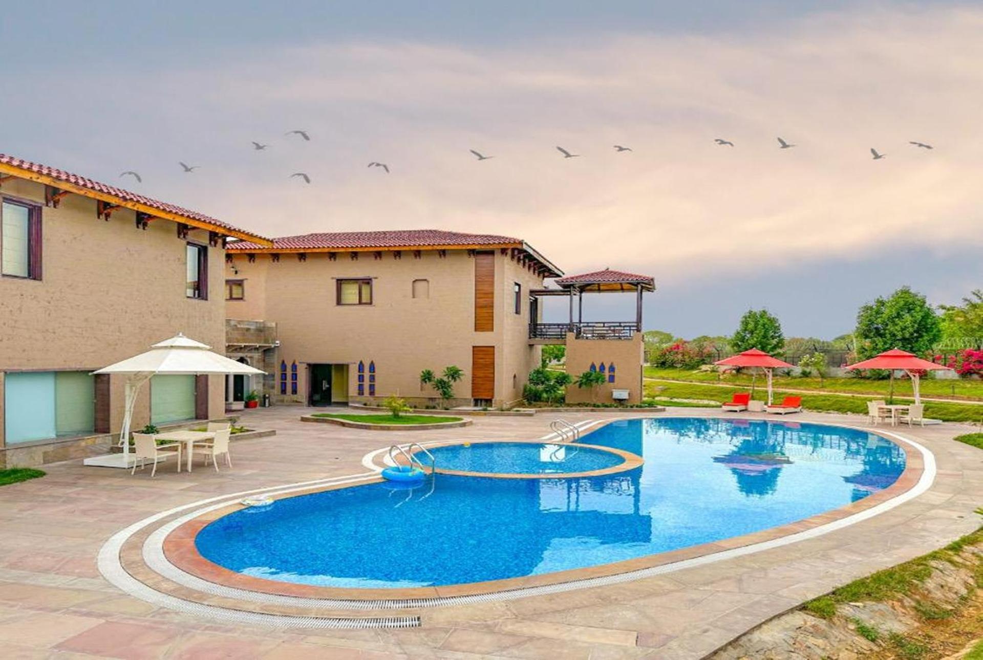 Aamaghati Wildlife Resort, Ranthambore Saváj Madhopur Kültér fotó